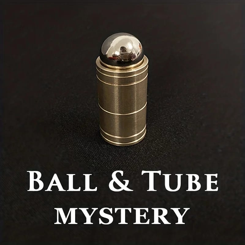 Ball and Tube Mystery — Brass — product photograph 1