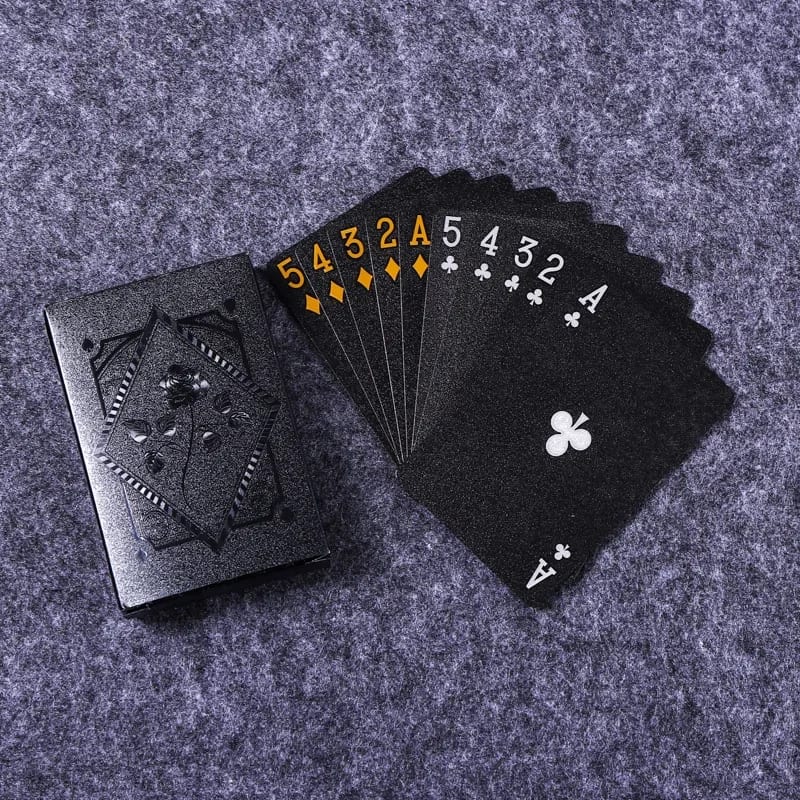 Black and Gold Waterproof Deck — product photograph 1