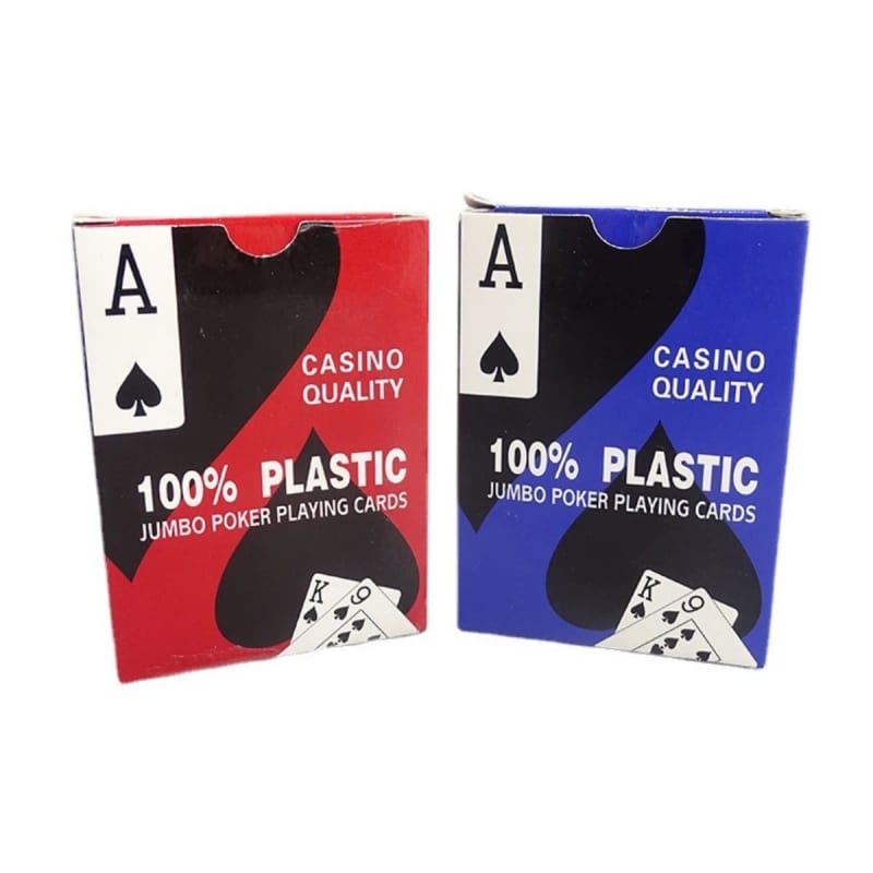 Jumbo Index Poker Deck — product photograph 1