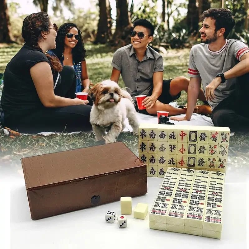 Mahjong — 144 Tile Set — product photograph 1