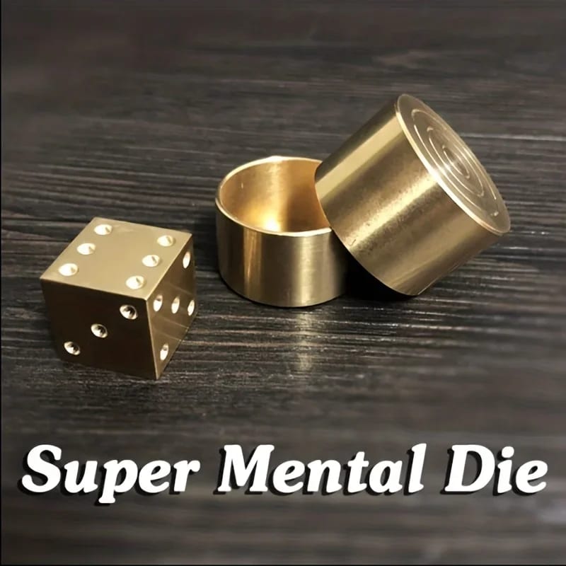 Mental Die — Brass — product photograph 1