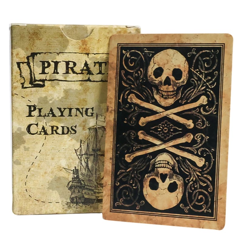 Pirate Skull Playing Cards — product photograph 1