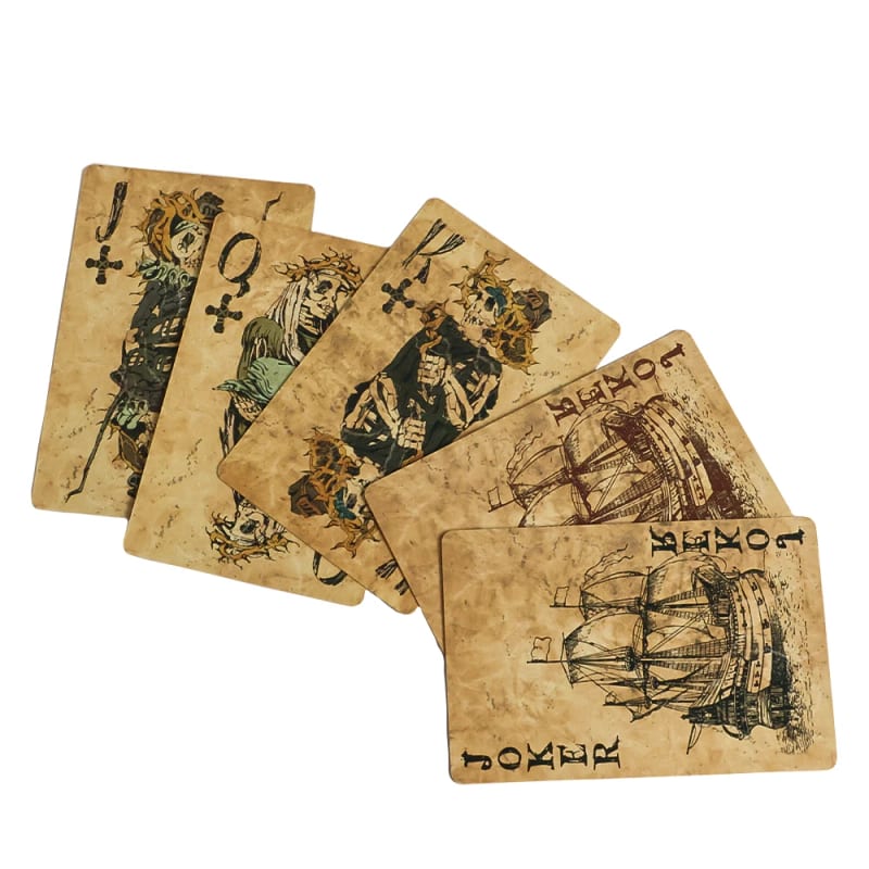 Pirate Skull Playing Cards — product photograph 3