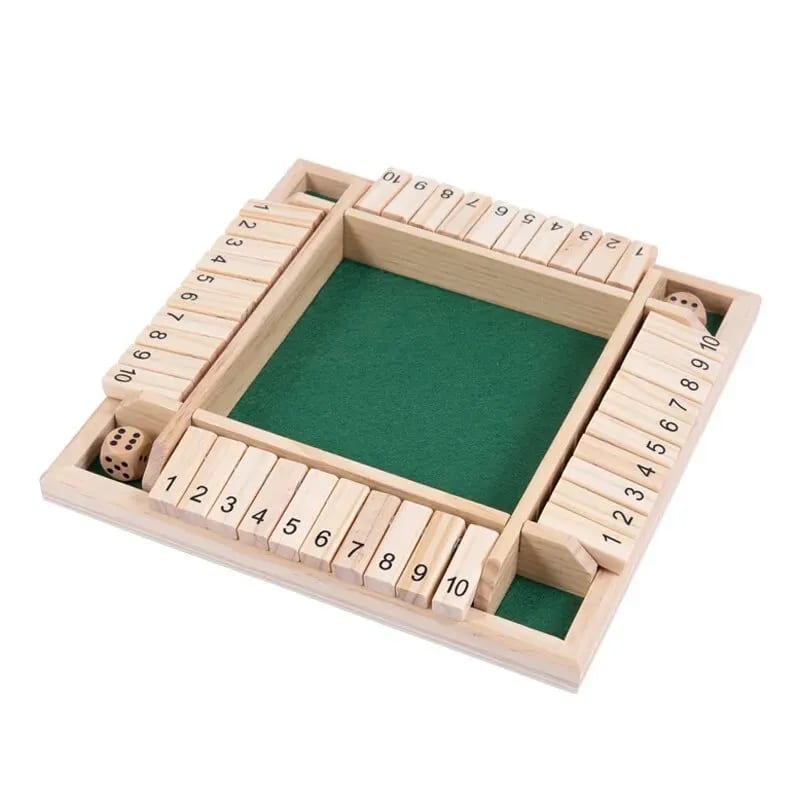 Shut the Box — Four Player — product photograph 1