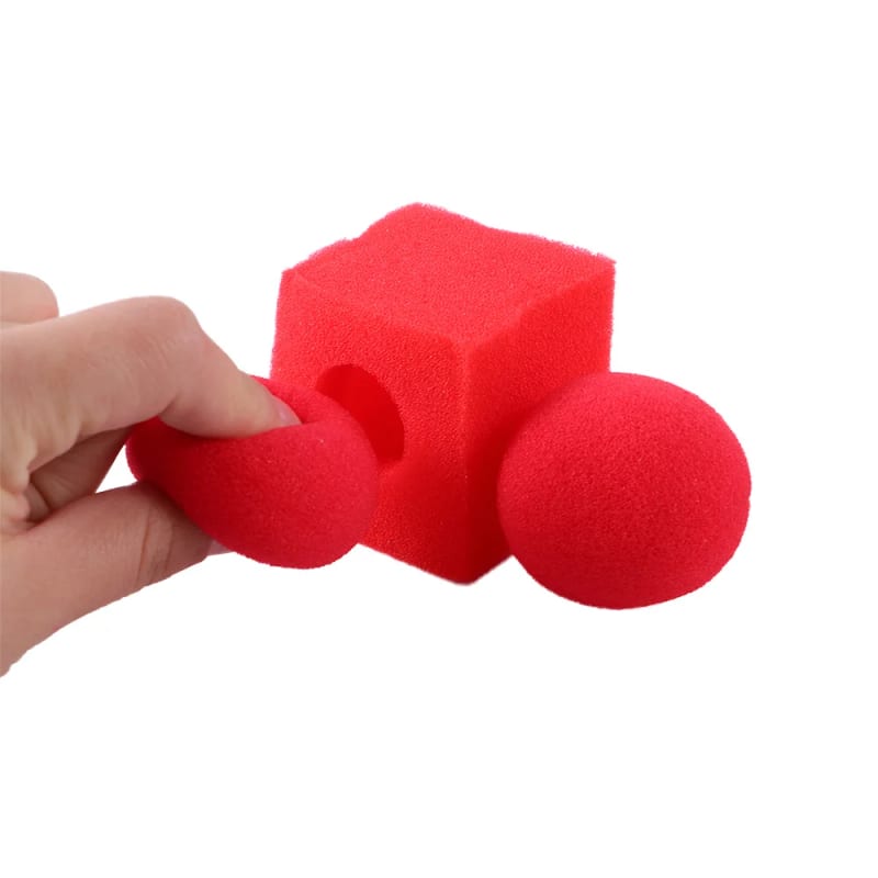 Sponge Squares — Red — product photograph 1