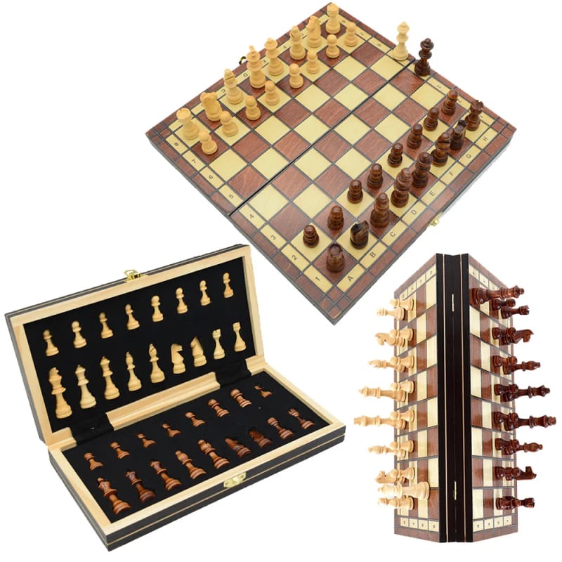 Chess, Checkers and Backgammon — Three in One — product photograph 1