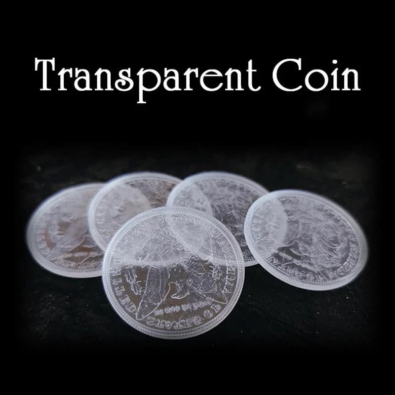 Transparent Coin — Half Dollar — product photograph 1